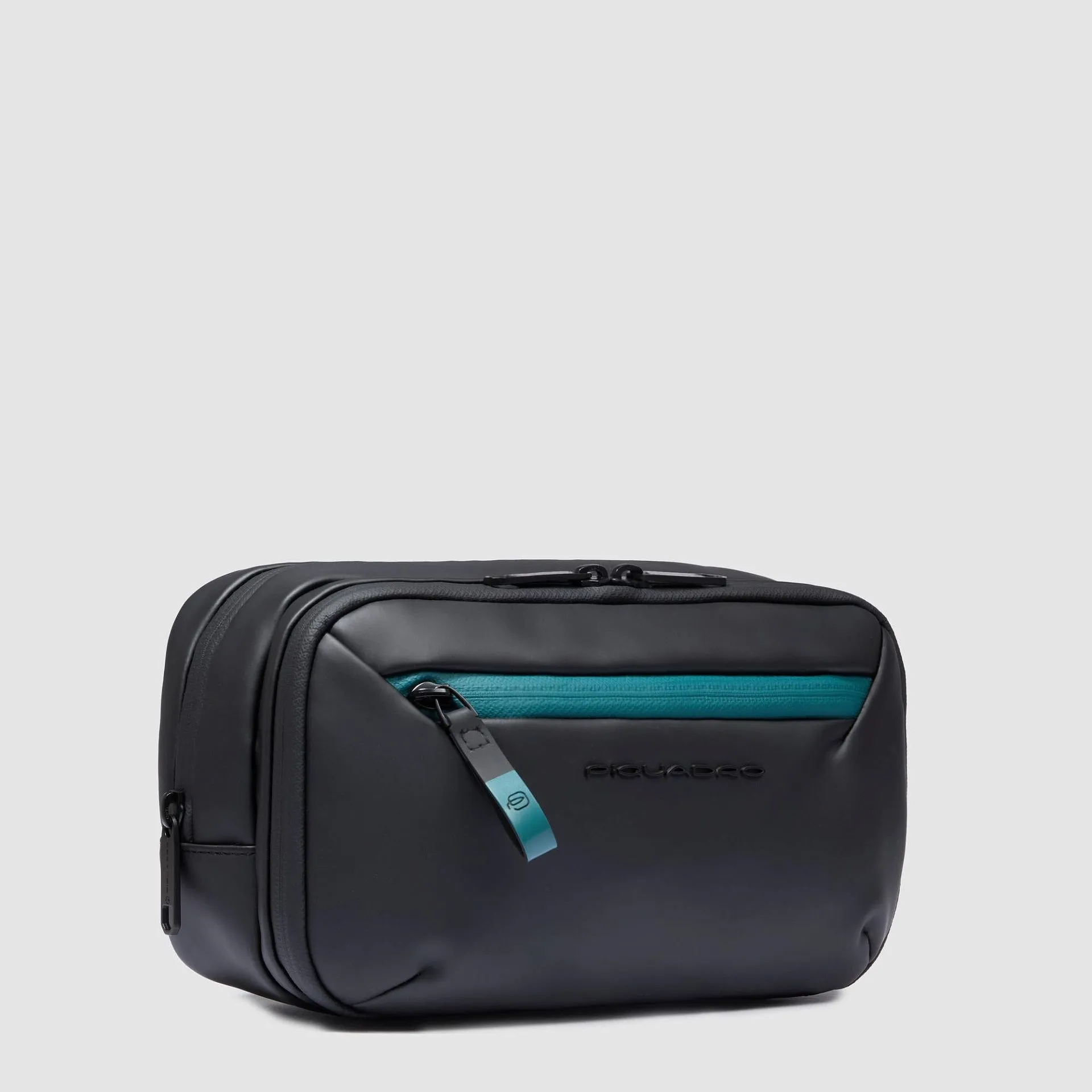 Водоотталкивающий несессер с креплением на чемодан Piquadro BY6380C2OW/N, чёрныйphoto1
