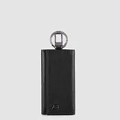 Кожаная ключница на шесть крючков Black Square Piquadro PC1397B3/N, чёрный