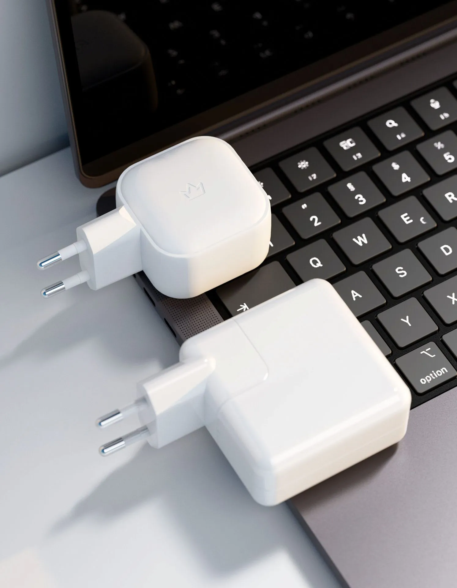 Сетевое зарядное устройство VLP G-Charge 45Вт USB-C+USB-C, PD, QC, белыйphoto5