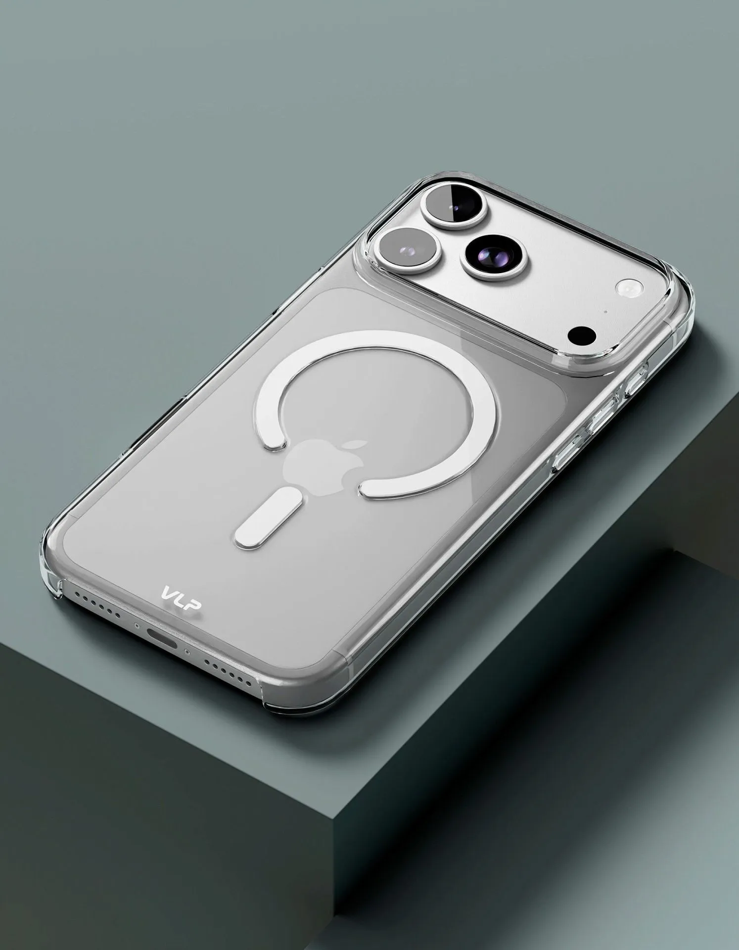 Чехол защитный VLP Puro Case с MagSafe для iPhone 17 Pro Max, прозрачныйphoto1