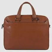 Кожаная сумка для ноутбука 15,6" Piquadro CA3339B3/CU, коричневый