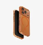Чехол UNIQ Combat для iPhone 17 Pro, оранжевый (Volt Orange)