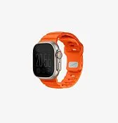 Ремешок UNIQ Alton для Apple Watch 49/46/45/44 мм, оранжевый (Flame Orange)