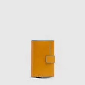 Автоматический кардхолдер с RFID-защитой Piquadro PP5649B2BLR/G, жёлтый