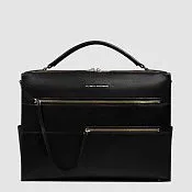 Женская кожаная сумка для ноутбука 15,6" Piquadro CA6775W140/N, чёрный