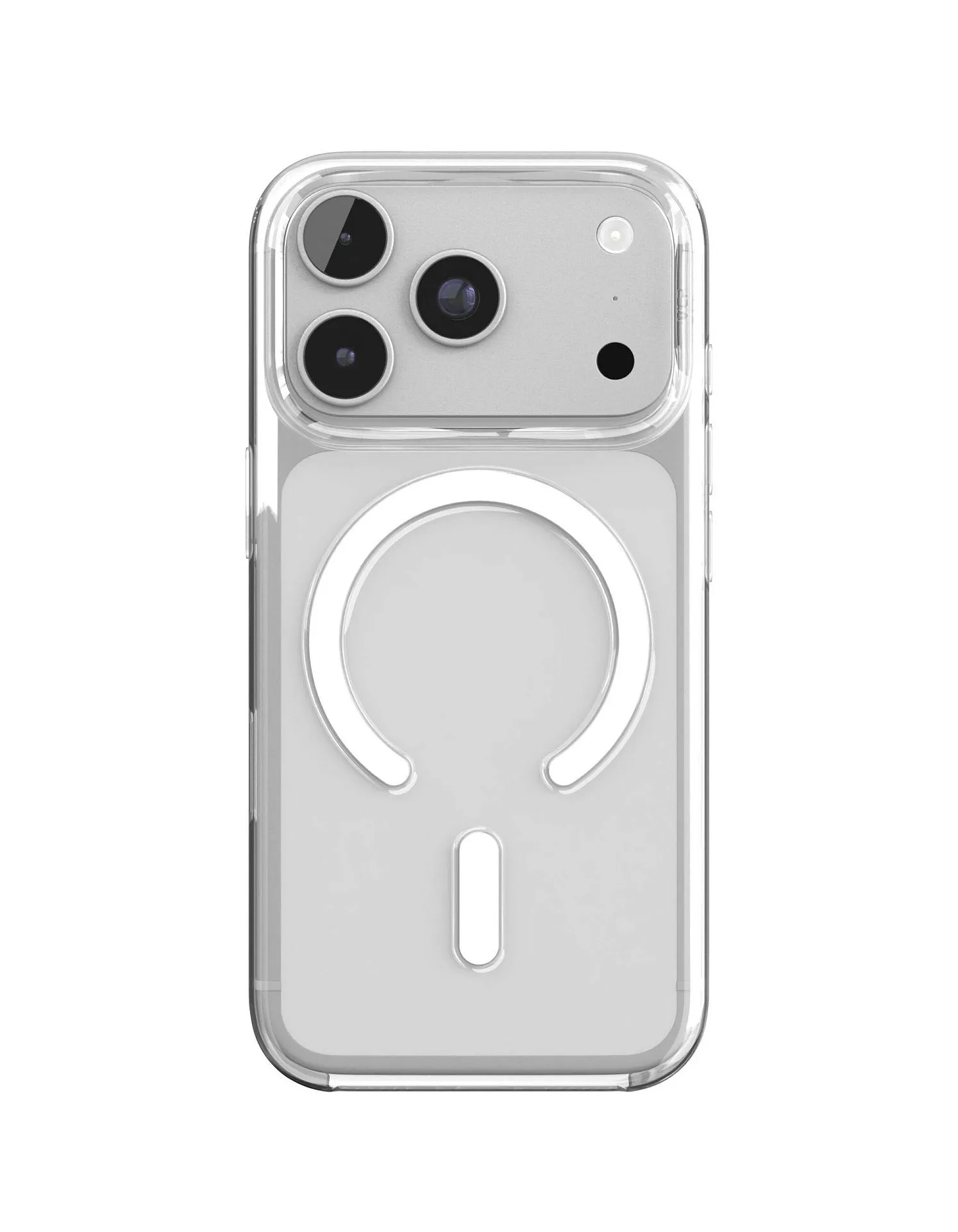 Чехол защитный VLP Puro Case с MagSafe для iPhone 18 Pro, прозрачныйphoto0