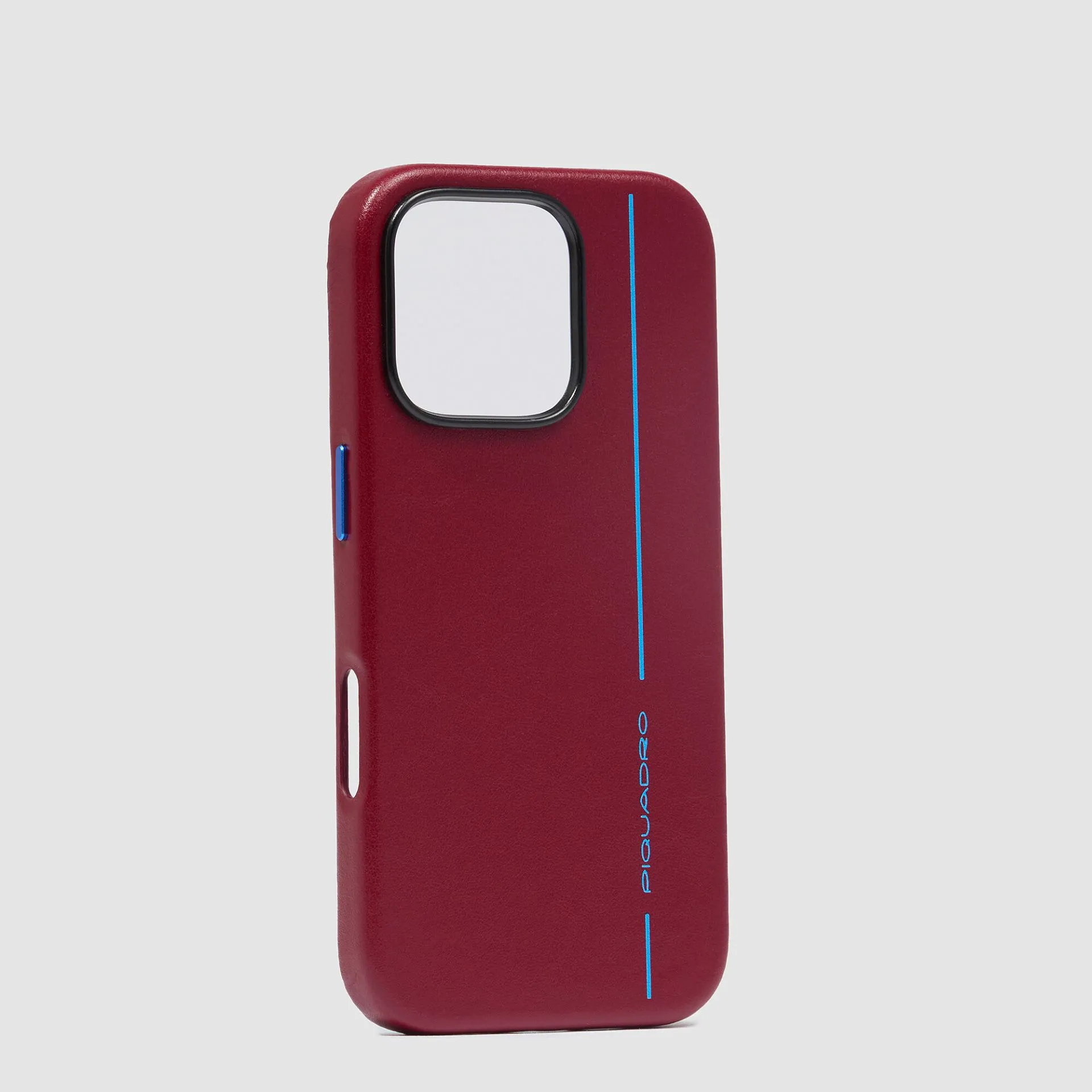 Кожаный чехол для iPhone 16 и 16 Pro с MagSafe Piquadro AC6959B2/R, красныйphoto1