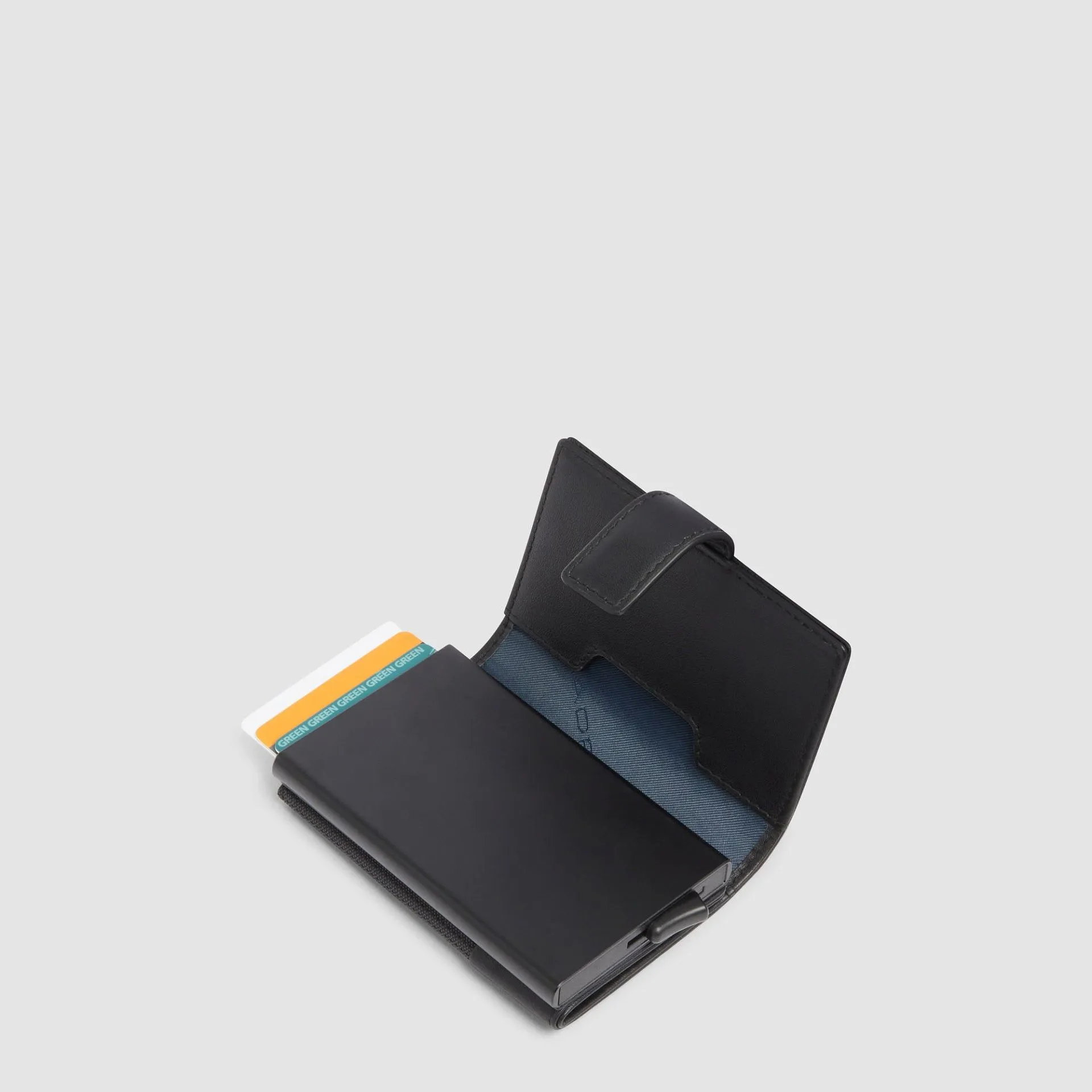 Картхолдер с автоматической подачей карт и RFID-защитой Piquadro PP5649W145R/N, чёрныйphoto3