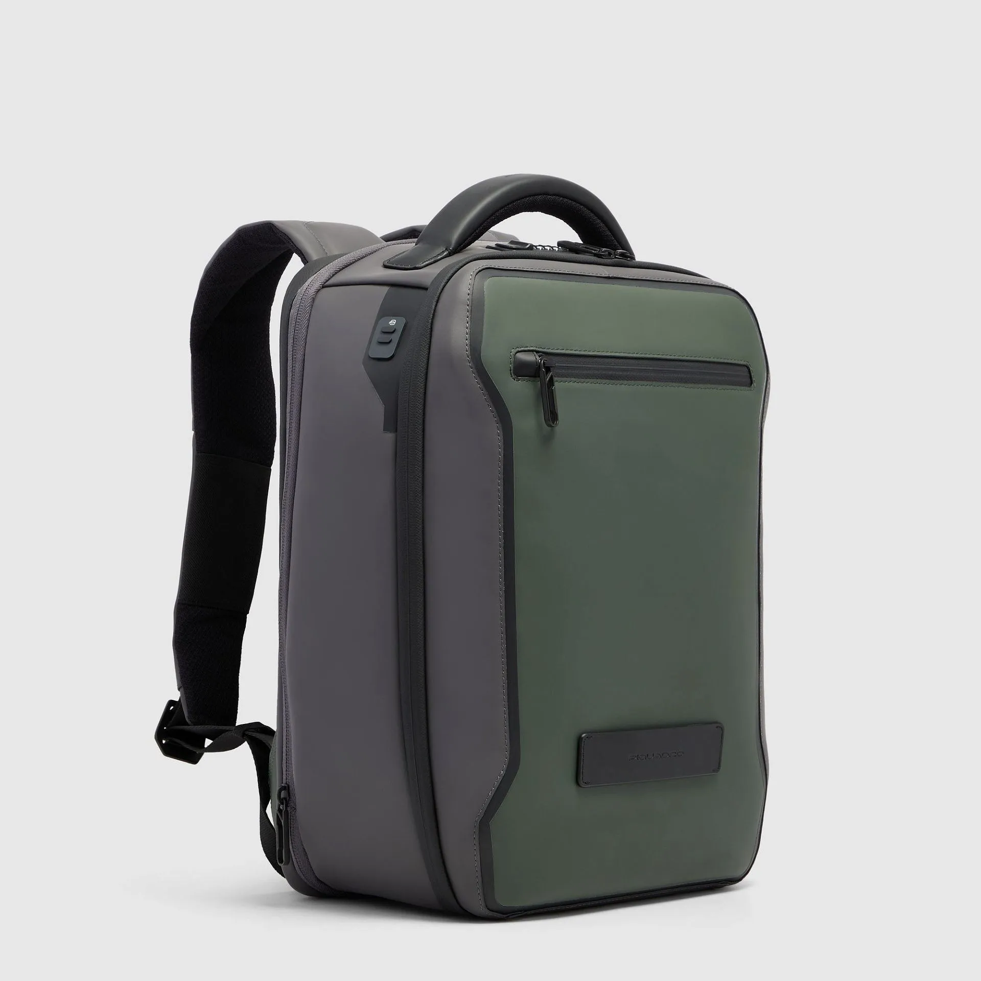 Дорожный рюкзак для ноутбука 14" с системой расширения Piquadro CA7151W146/VE, зелёныйphoto1