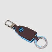 Кожаный разъёмный брелок для ключей с карабином Piquadro PC6880B2/MO, коричневый
