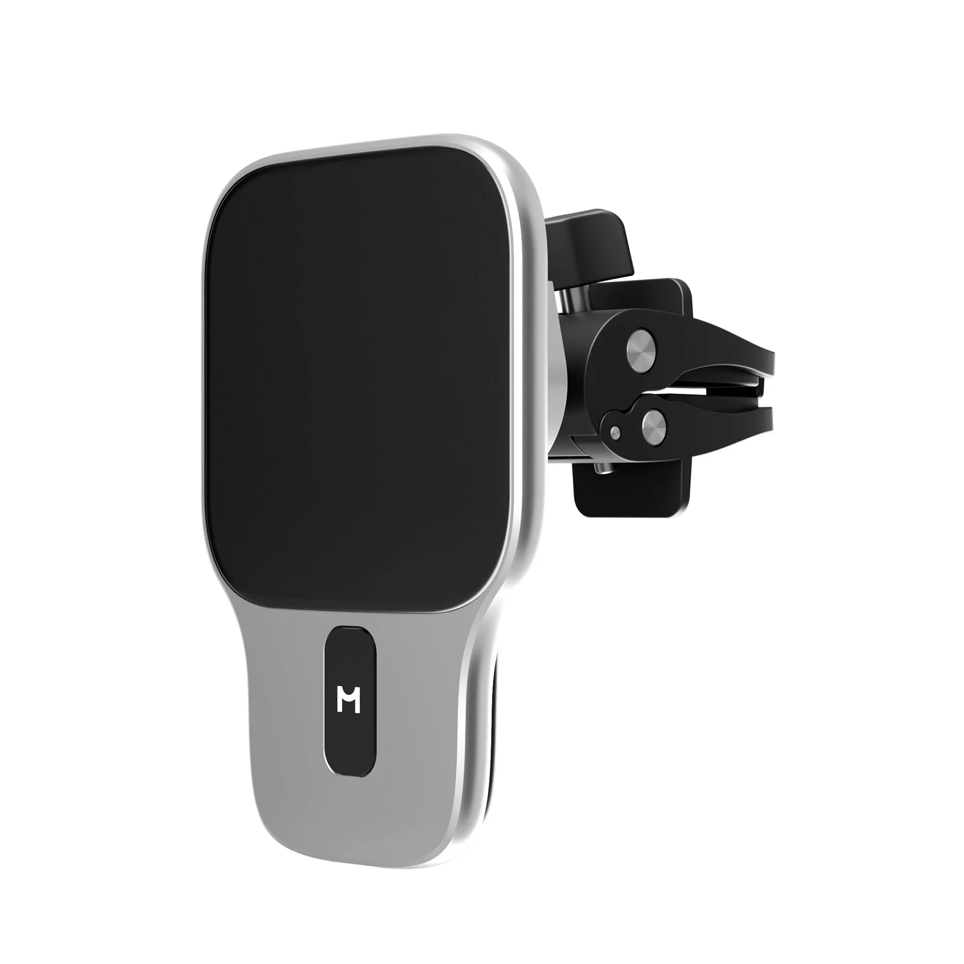 Автомобильный комплект magssory prime geo для apple, с магнитами и совместимый с find my и magsafe, серебро (без витого кабеля) photo0
