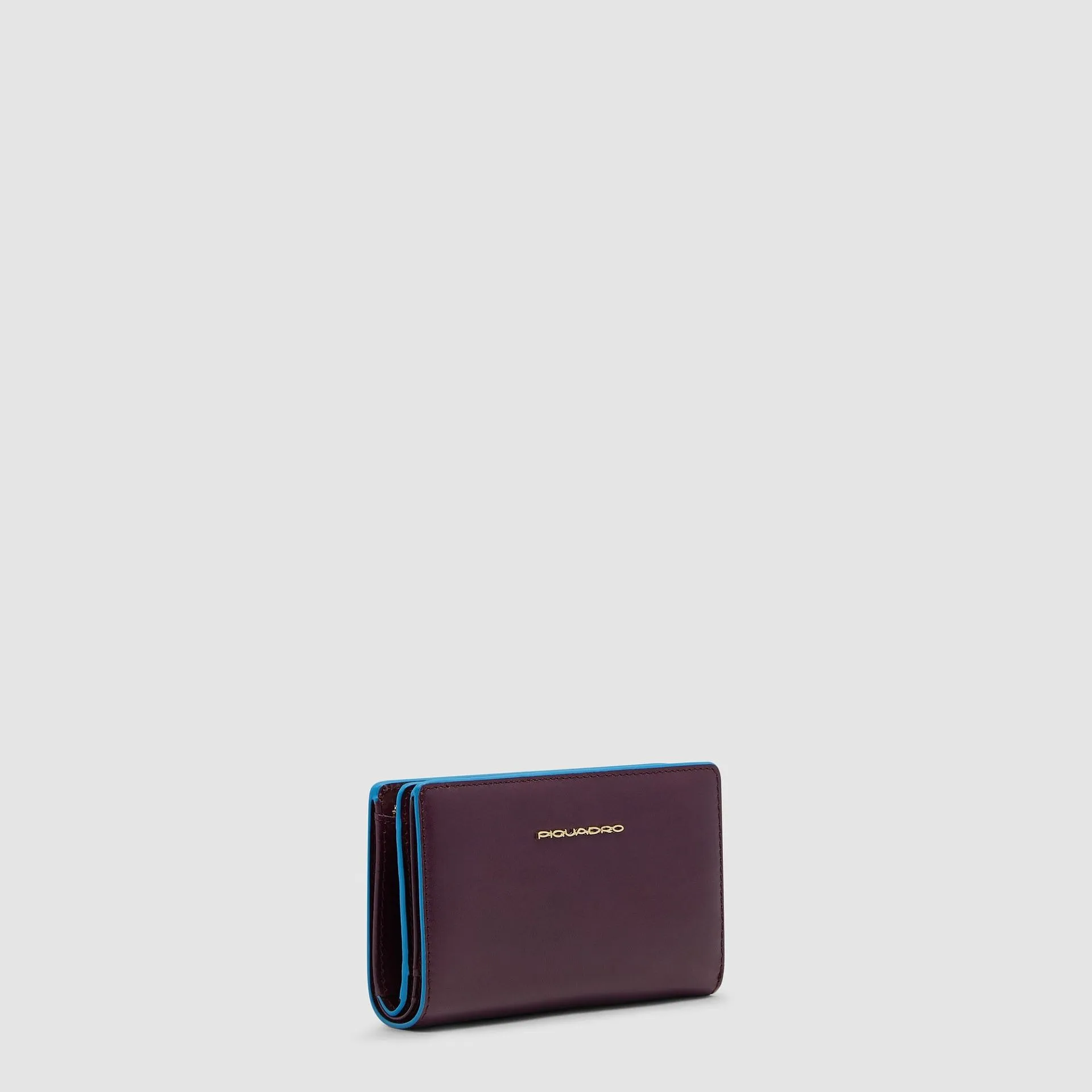 Женский кожаный кошелёк с RFID-защитой, 10 карт Piquadro PD6661B2R/BO, бордовыйphoto1