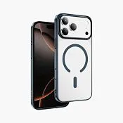 Чехол защитный KEEPHONE SKINGRIP с ремешком для iPhone 17 Pro Max / iPhone 18 Pro Max, темно-синий