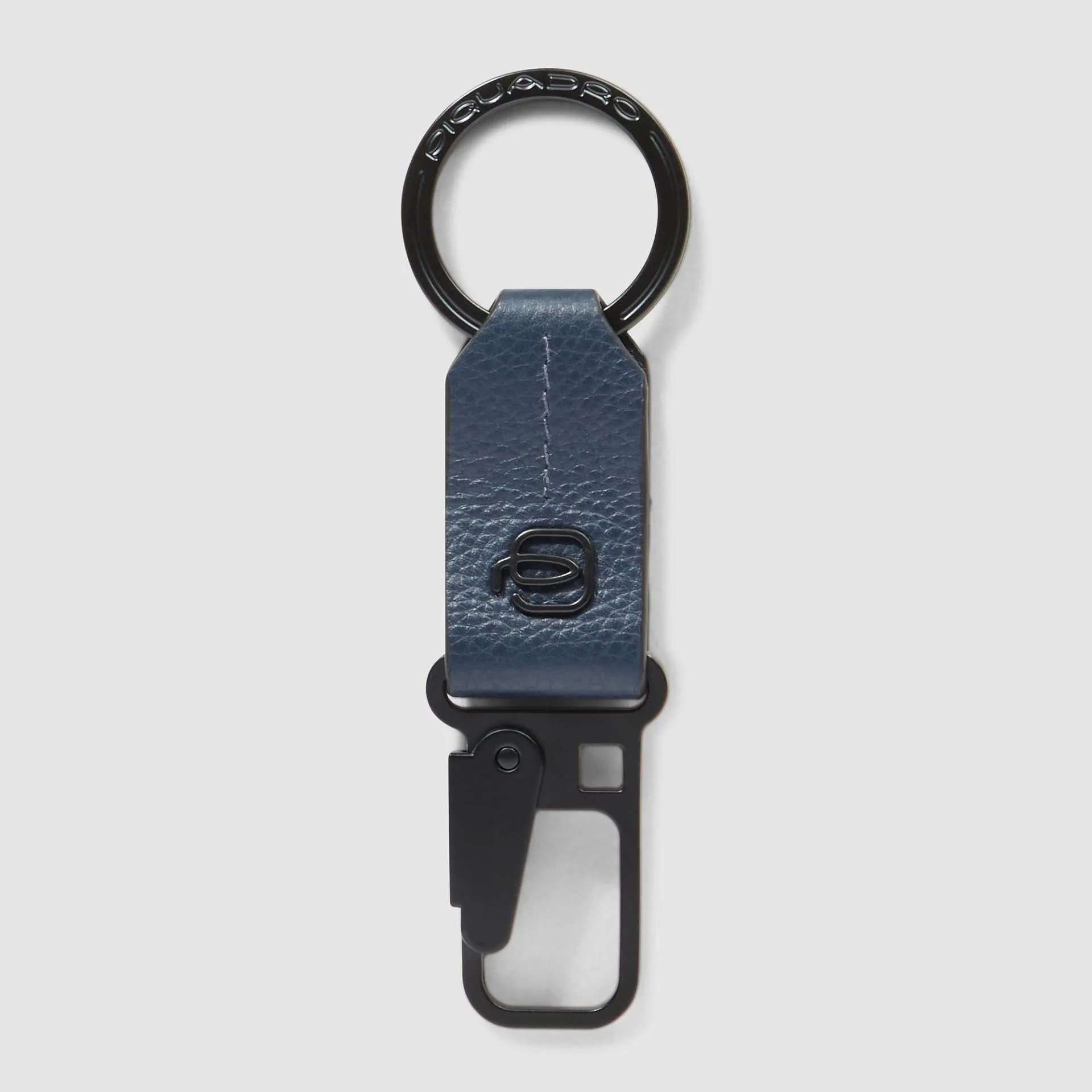 Кожаный брелок для ключей с карабином Russel Piquadro PC6846W137/BLU, синийphoto0