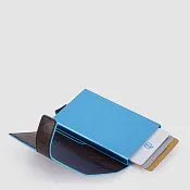 Автоматический кардхолдер с RFID-защитой Piquadro PP5649B2BLR/MO, коричневый