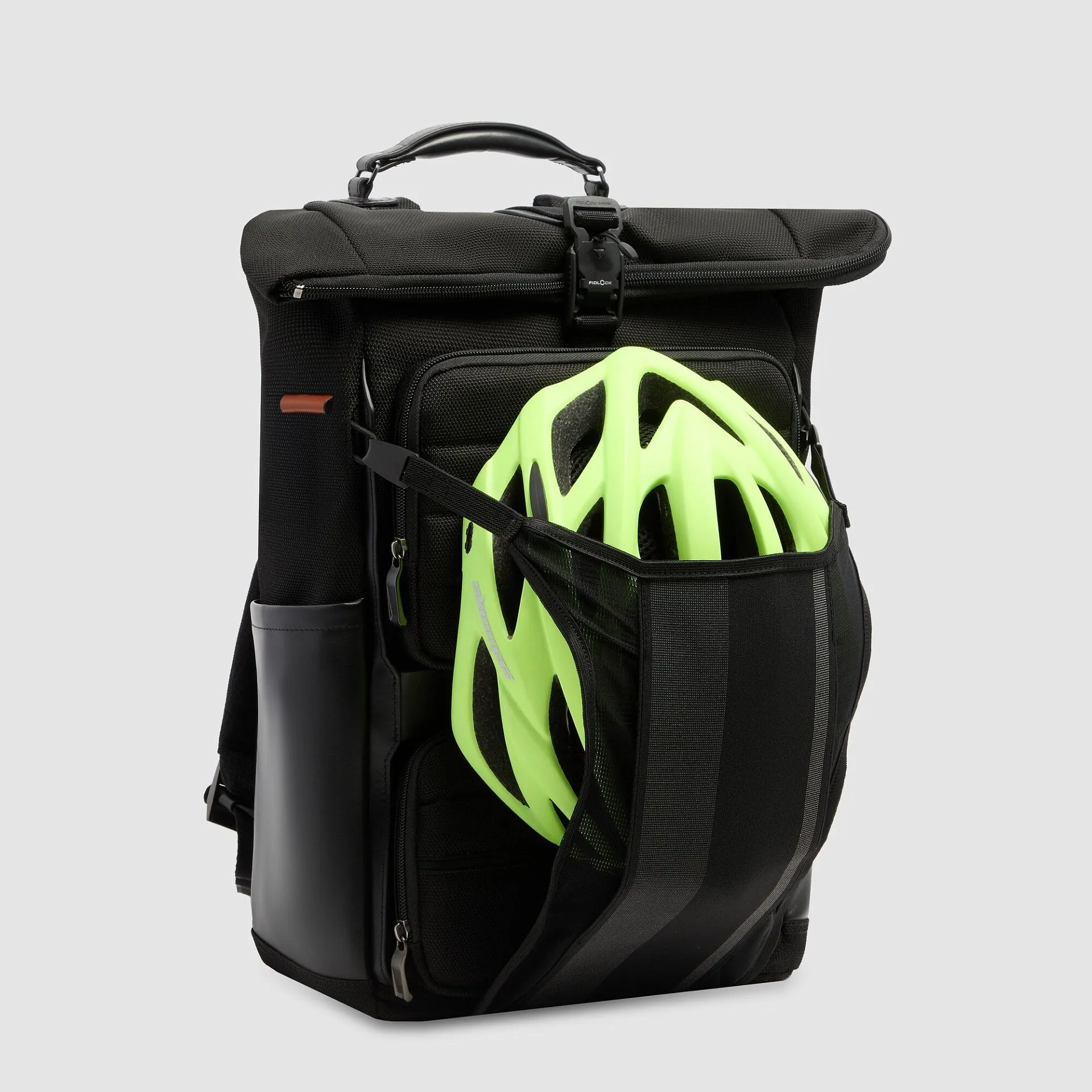 Рюкзак roll-top для ноутбука 15,6" с сеткой для шлема Piquadro CA7280W150/N, чёрныйphoto4