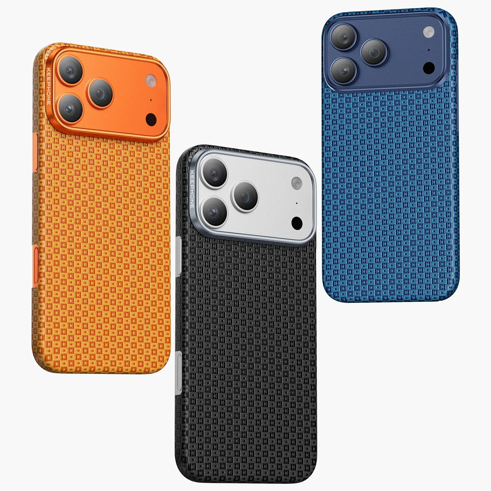 Чехол защитный KEEPHONE KEVLAR ANKORA для iPhone 17 Pro / iPhone 18 Pro, черныйphoto2