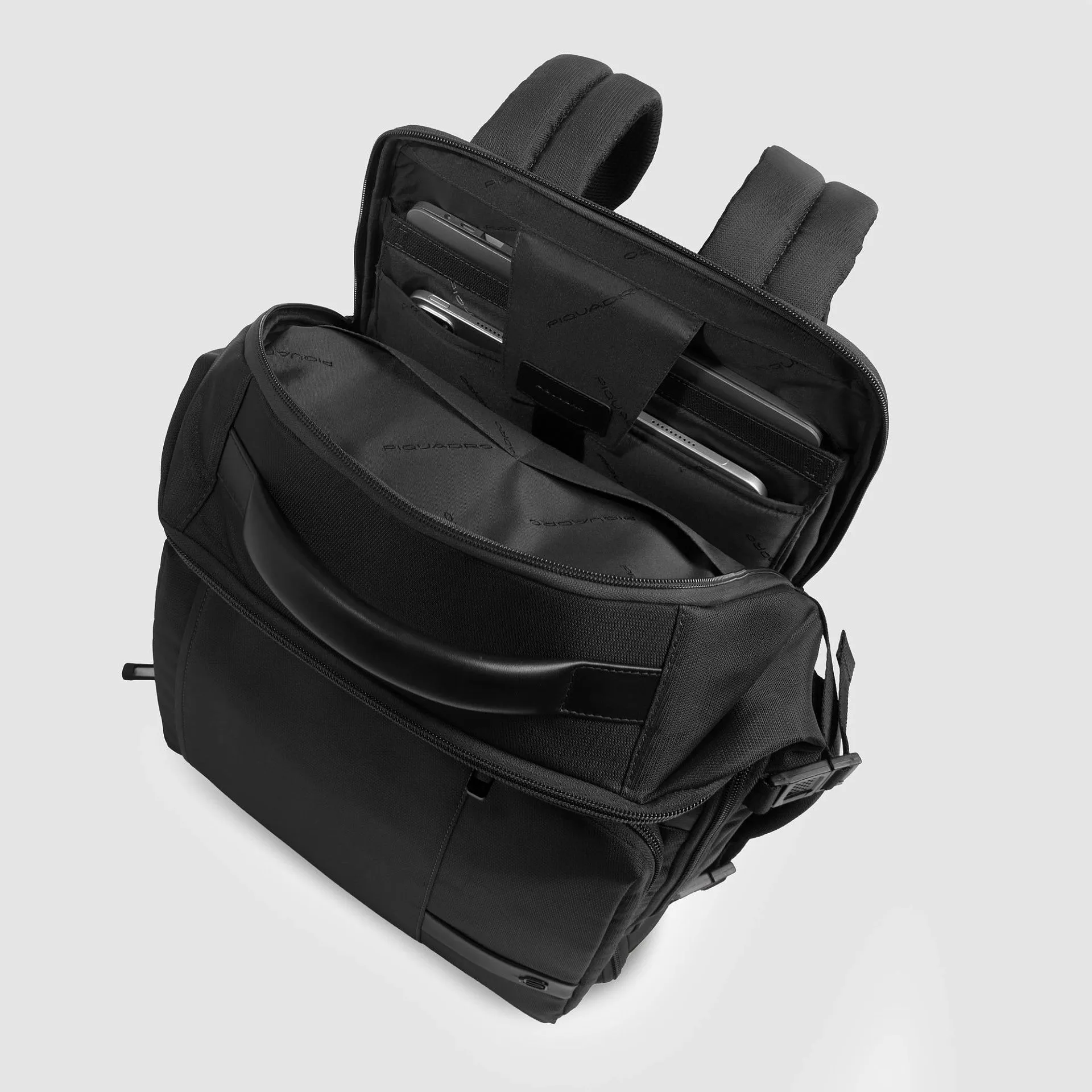 Дорожный рюкзак для ноутбука 15,6" с RFID-защитой Piquadro CA6865W129/N, чёрныйphoto4
