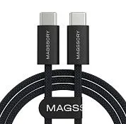 Кабель Magssory Line C 60W USB-C, 1,5 м Black