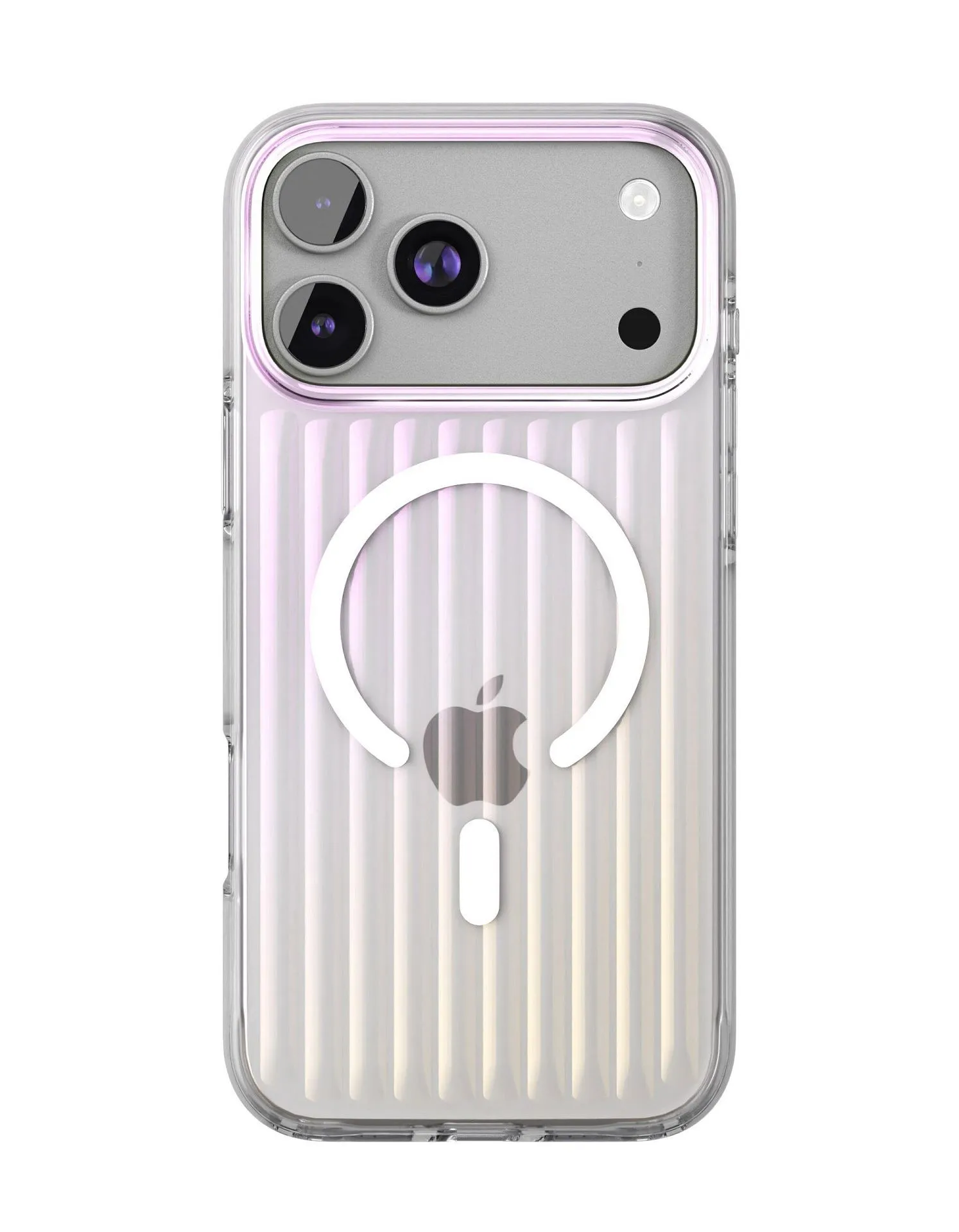 Чехол защитный VLP Pulse Case с MagSafe для iPhone 17 Pro Max, перламутровыйphoto0