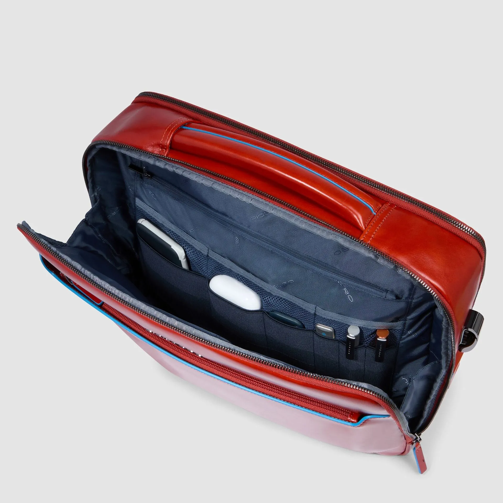 Кожаная сумка для ноутбука 15,6" с защитой RFID Piquadro CA6815B2/CU4, коричневыйphoto4