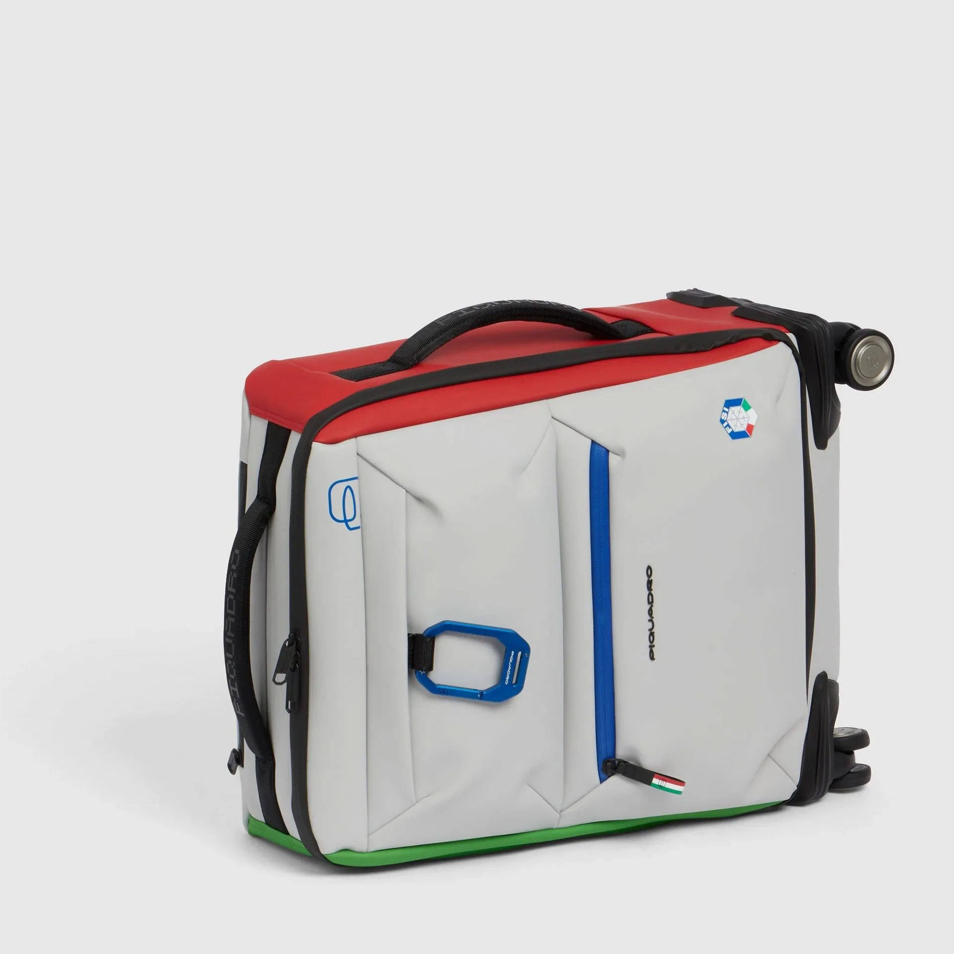 Чемодан для ручной клади на 4 колёсах Piquadro x FISI Piquadro BV6377C2OWFI26/BRV, белыйphoto4