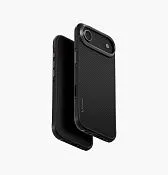 Чехол UNIQ Keva Tough для iPhone Air, черный (Black)