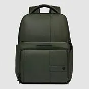 Водоотталкивающий рюкзак для ноутбука 14" Piquadro CA6238W129W/VE, зелёный