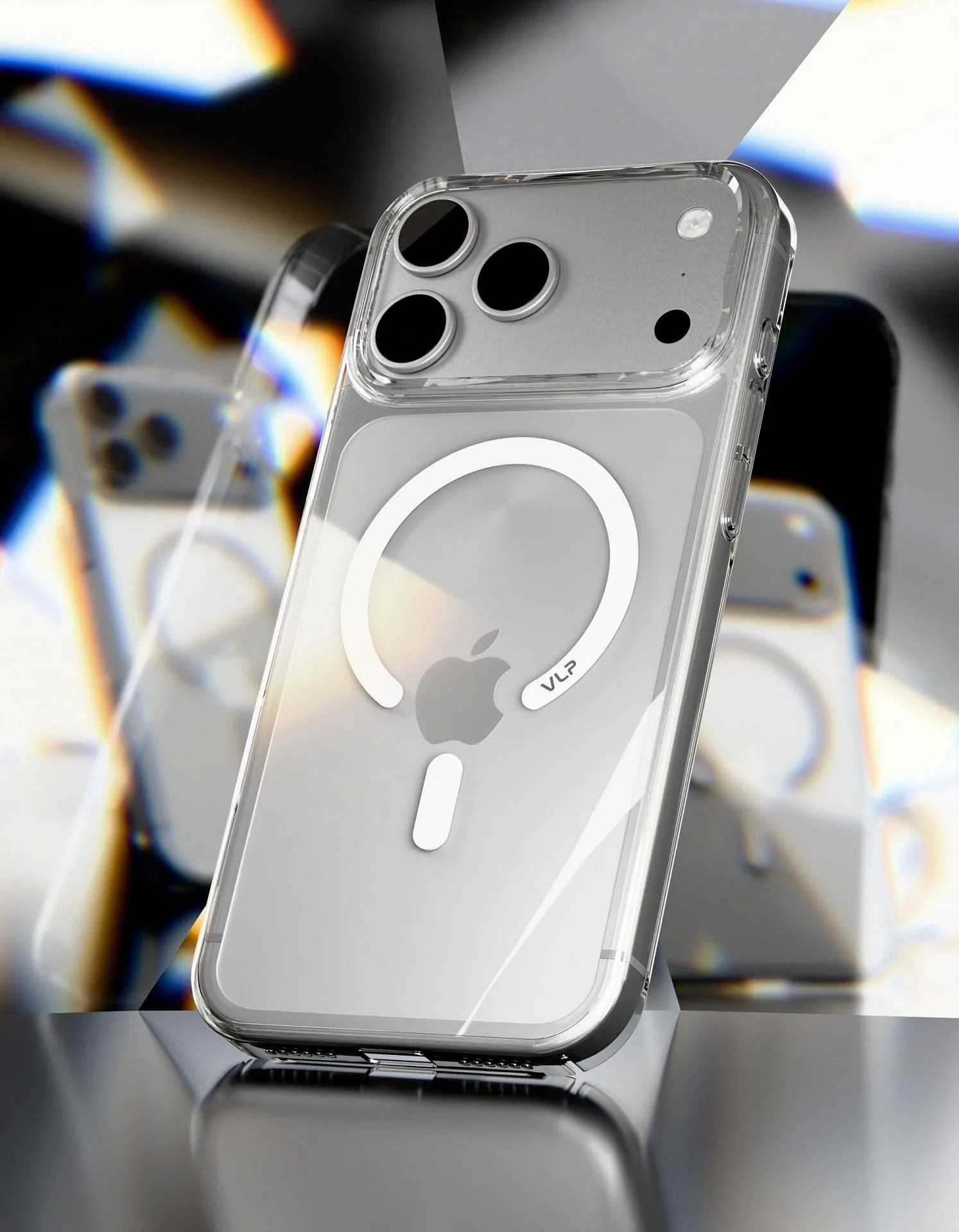 Чехол защитный VLP Diamond Case с MagSafe для iPhone 18 Pro Max, прозрачныйphoto6