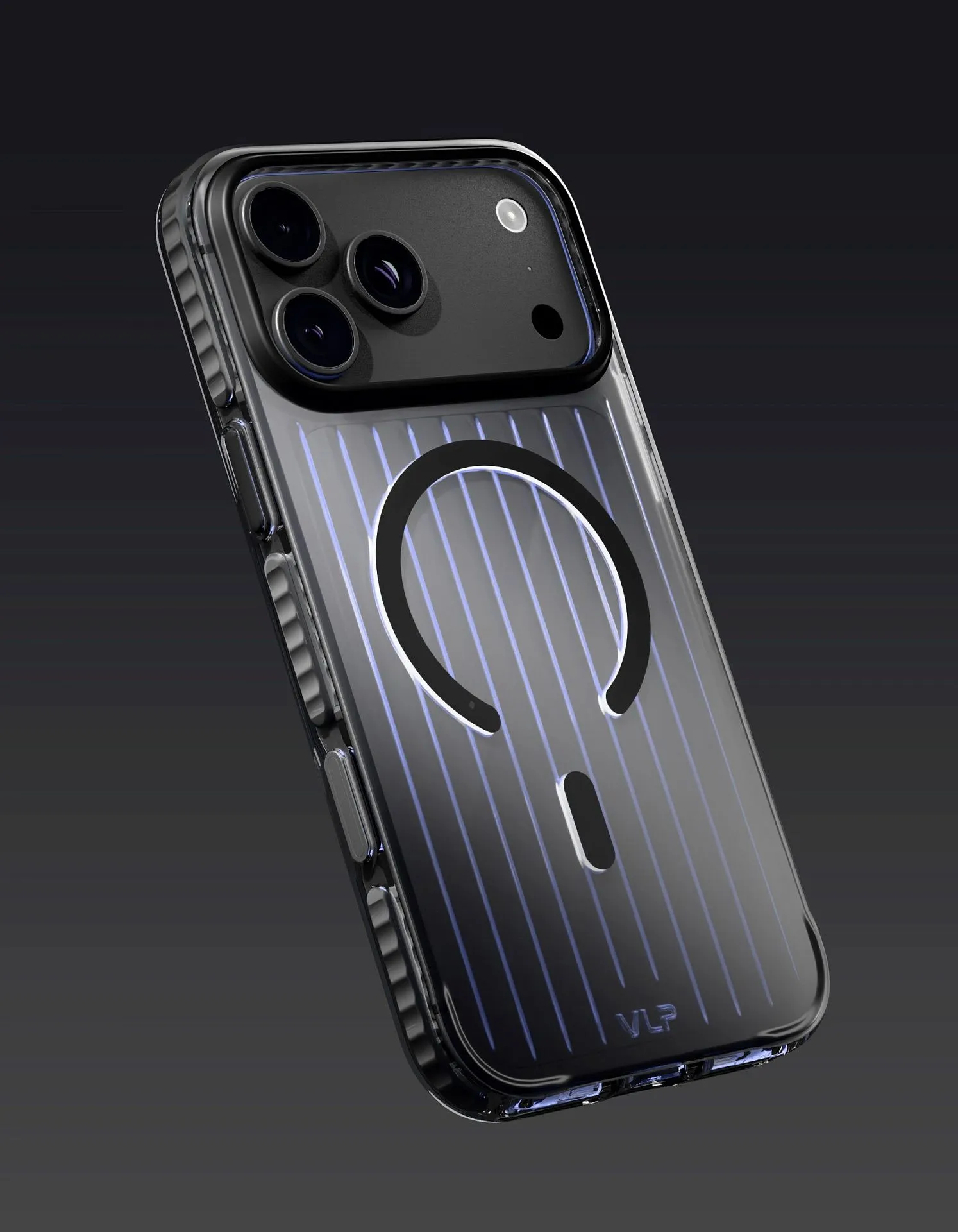 Чехол защитный VLP Pulse Case с MagSafe для iPhone 18 Pro Max, черныйphoto3