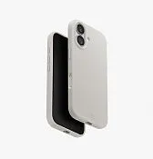 Чехол UNIQ Lino для iPhone 17, серый (Mist Grey)