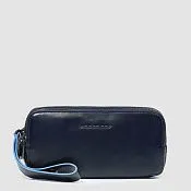 Мужской кожаный клатч Blue Square с RFID-защитой Piquadro AC2141B2R/BLU2, синий