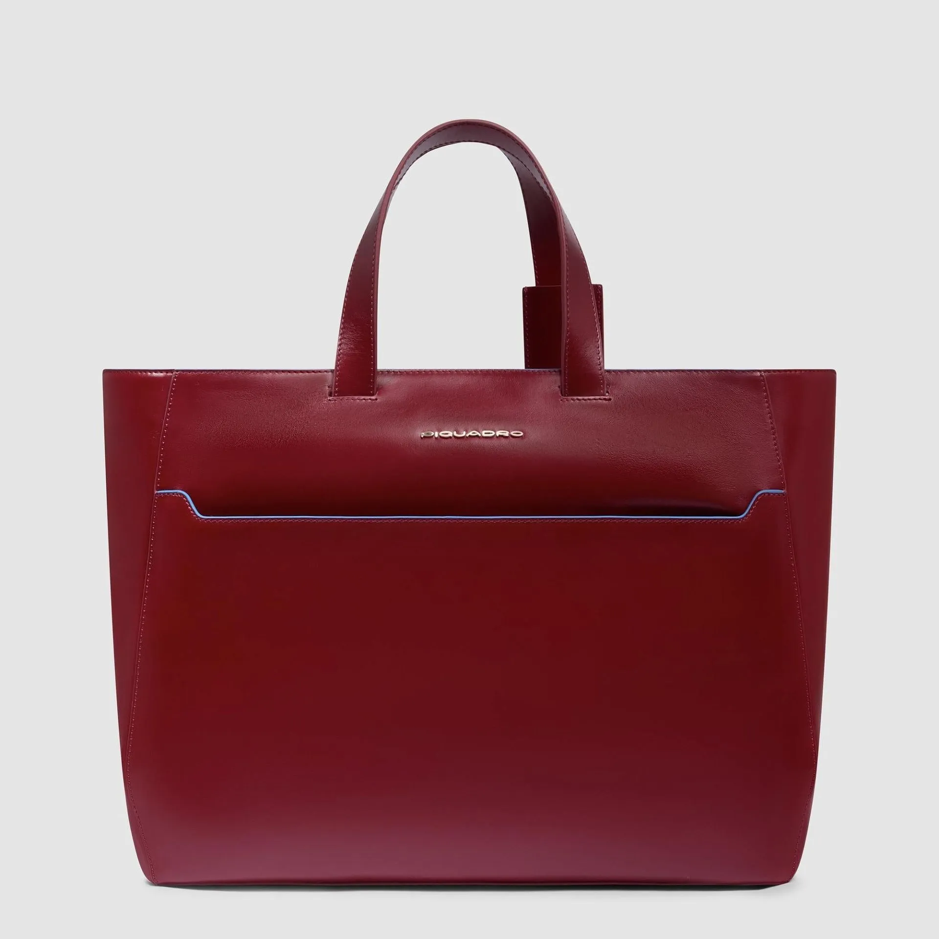 Женская кожаная сумка-тоут для ноутбука 15,6" Piquadro BD6680B2/R, красныйphoto0
