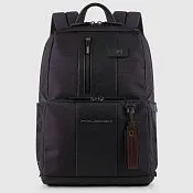 Рюкзак для ноутбука 14" с тросом-антивором Piquadro CA3214BRBM/BLU, синий