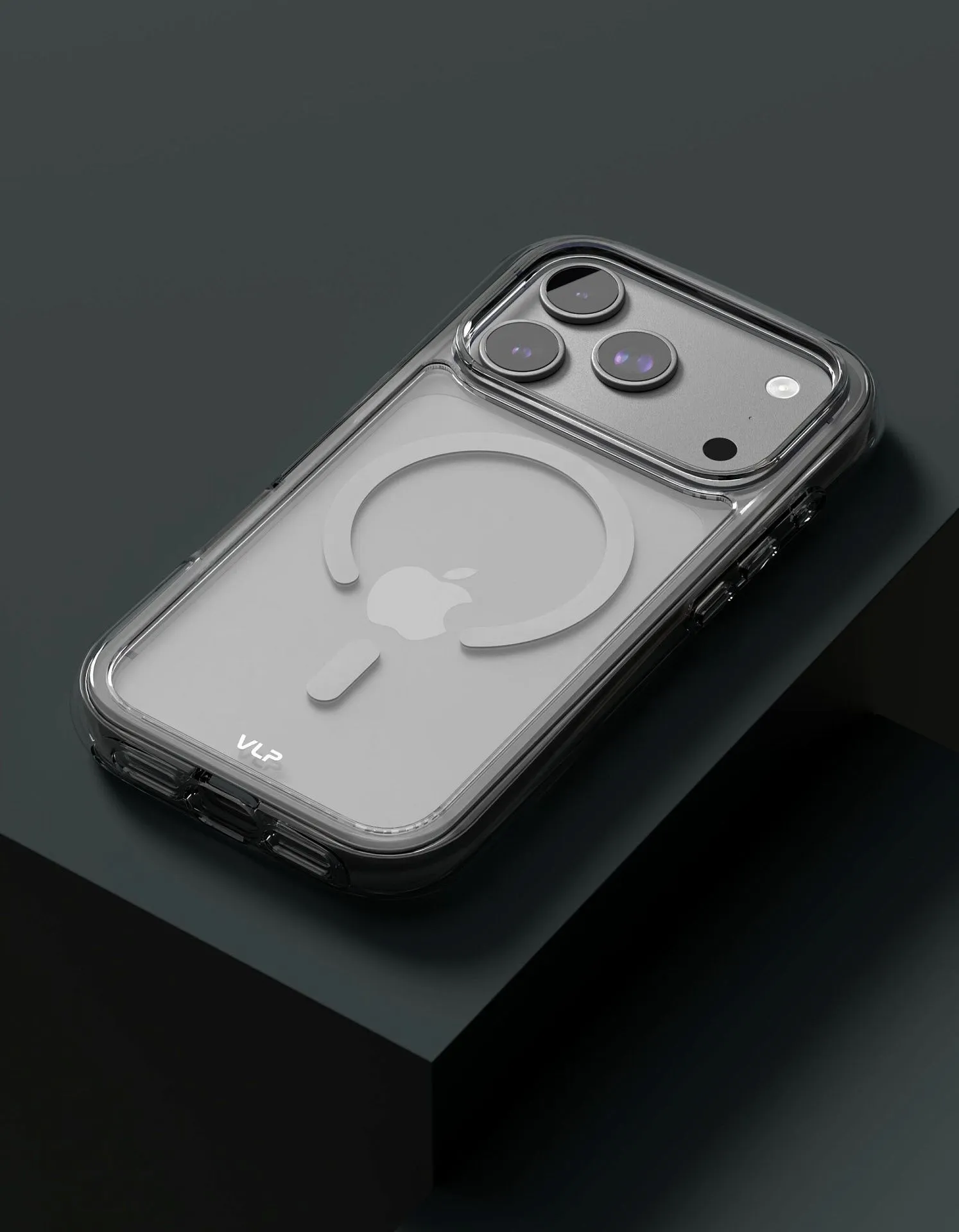 Чехол защитный VLP Bubble Case с MagSafe для iPhone 17 Pro, белыйphoto1