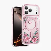 Чехол защитный KEEPHONE ROSELAND для iPhone 17 Pro Max / iPhone 18 Pro Max, розовый