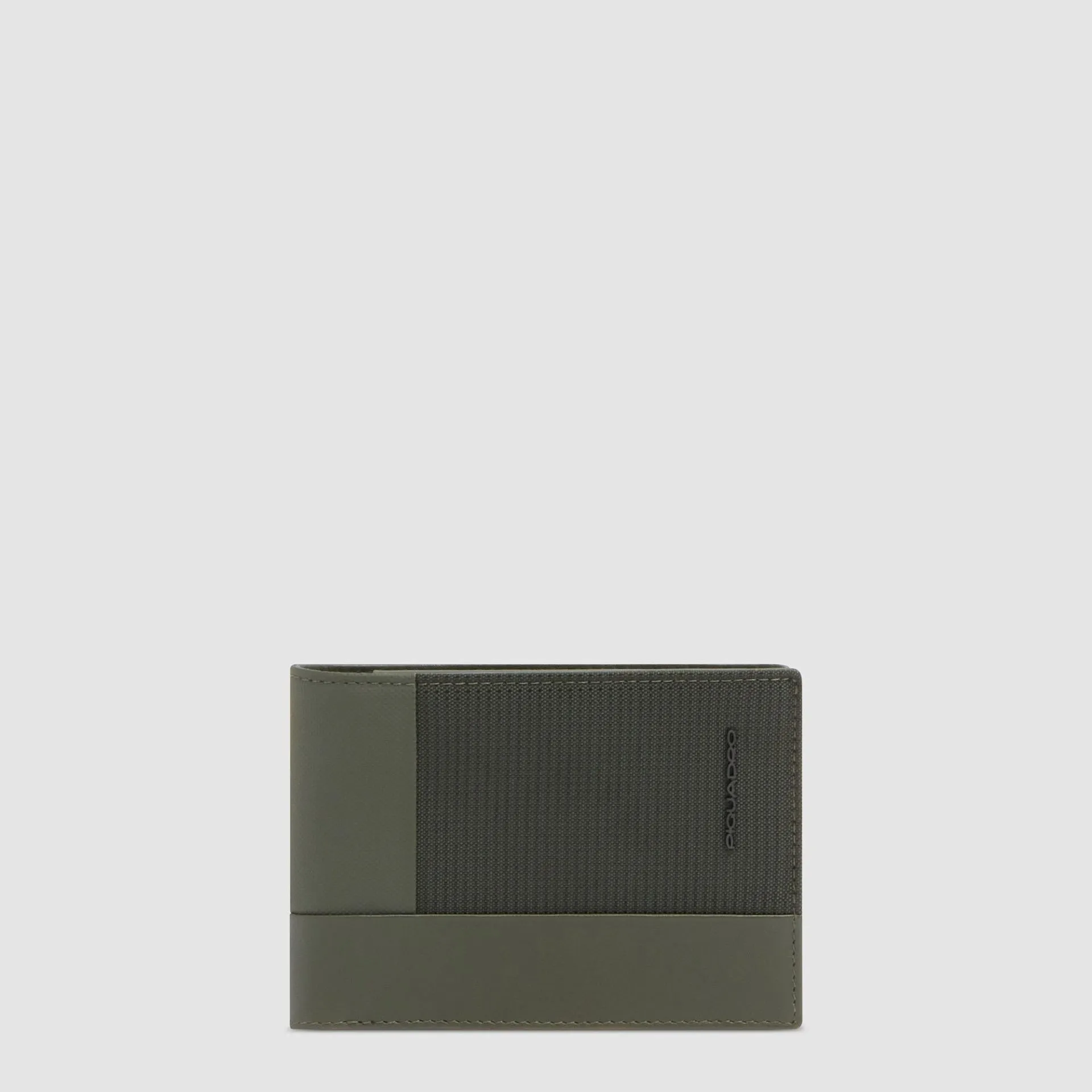 Мужское портмоне с RFID-защитой и 7 слотами для карт Piquadro PU1392W145R/VE, зелёныйphoto0