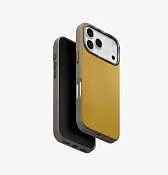 Чехол UNIQ Lyden DS для iPhone 17 Pro, желтый (Canary Yellow)