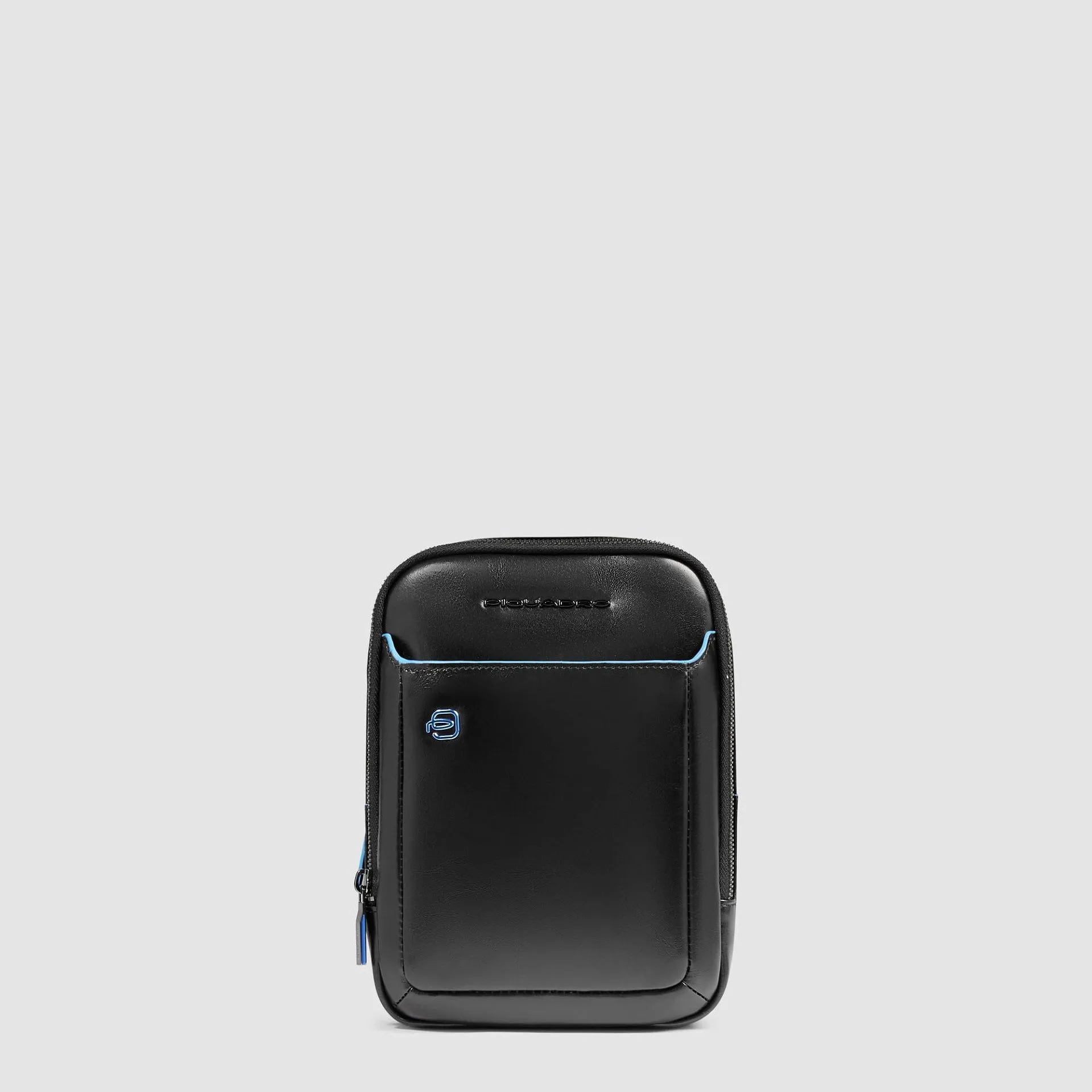 Кожаная сумка через плечо для iPad mini с RFID-защитой Piquadro CA6811B2/N, чёрныйphoto0