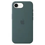 Силиконовый чехол для iPhone 16e/17e Зеленое озеро