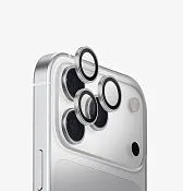 Защита камеры UNIQ Optix AluGuard Aluminum для iPhone 17 Pro & iPhone 17 Pro Max, серебристый (silver)