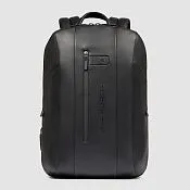 Расширяемый кожаный рюкзак для ноутбука 15,6" Piquadro CA6384UB00/N, чёрный