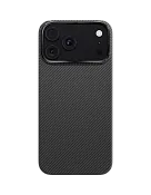 Чехол защитный VLP Kevlar Case с MagSafe для iPhone 18 Pro Max, черный