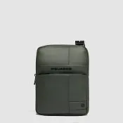 Влагостойкая мужская сумка через плечо для iPad 11" Piquadro CA1816W129W/VE, зелёный