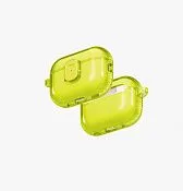 Чехол UNIQ Glase Pro для AirPods Pro (3rd Gen), желтый (Light Lime)