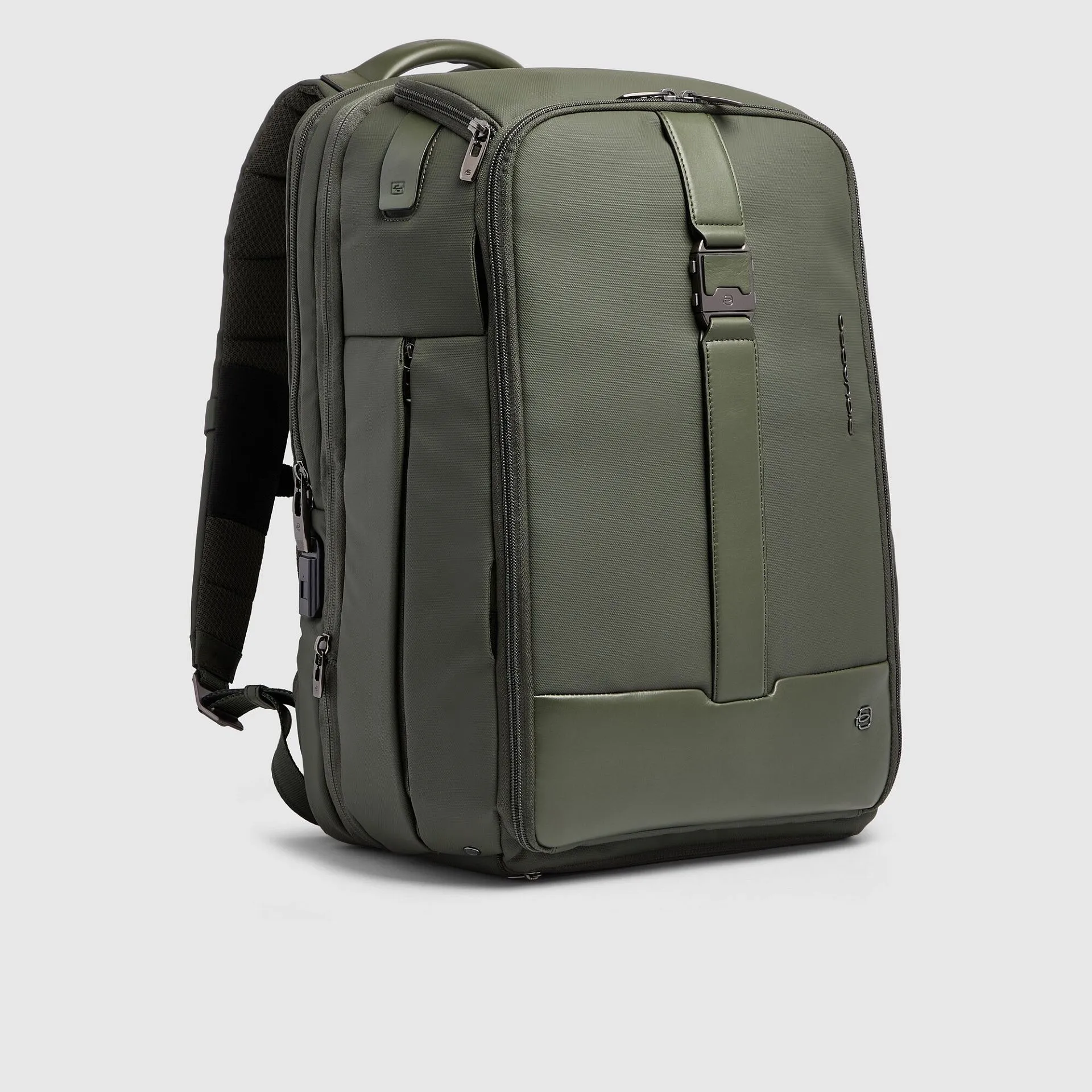 Рюкзак для ноутбука 17" со сканером отпечатка пальца Piquadro CA7405PQ6/VE, зелёныйphoto1