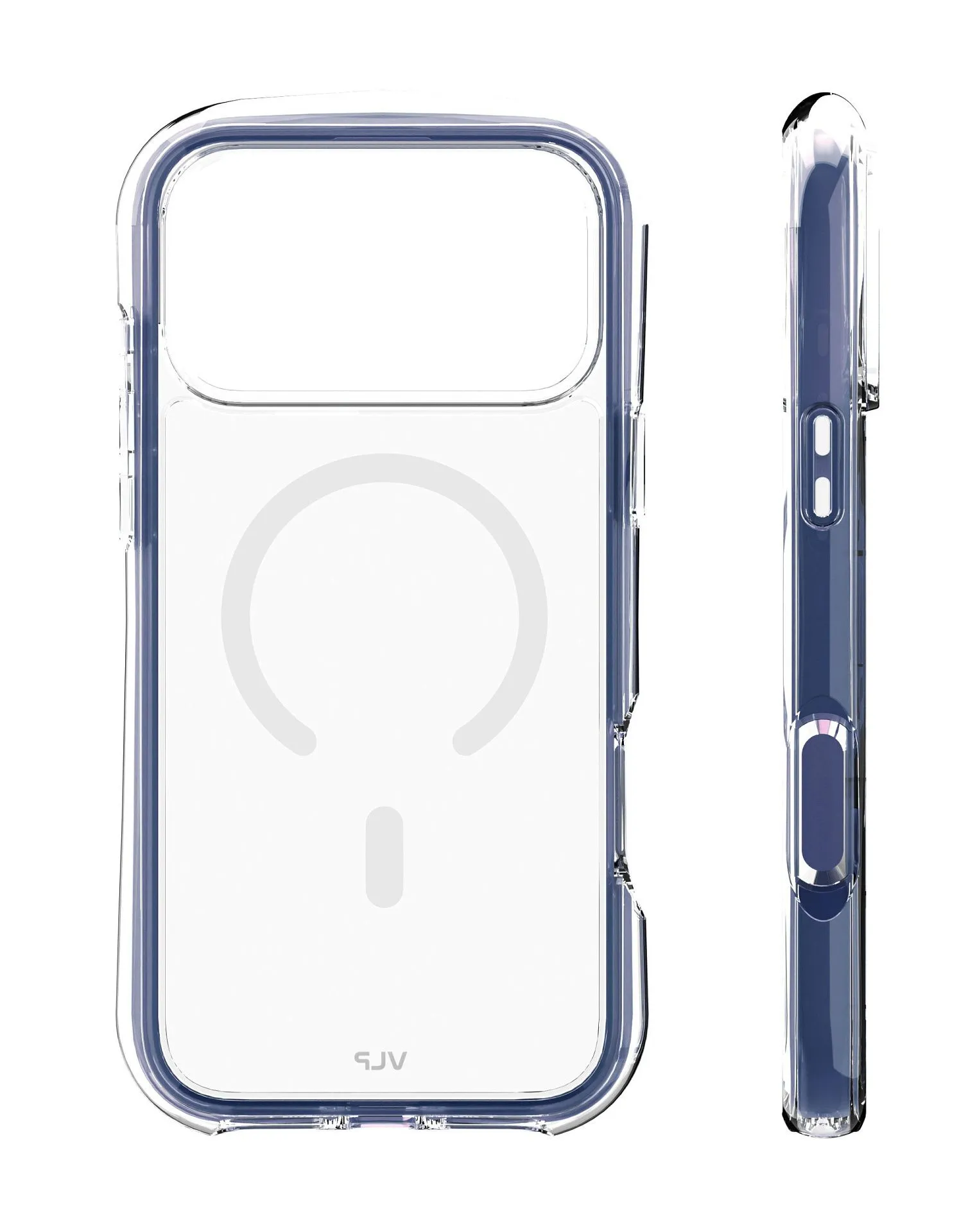 Чехол защитный VLP Bubble Case с MagSafe для iPhone 17 Pro Max, темно-синийphoto3