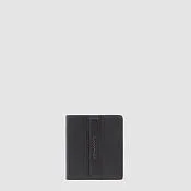 Кожаный картхолдер с RFID-защитой на 8 карт Piquadro PP1518W143R/N, чёрный