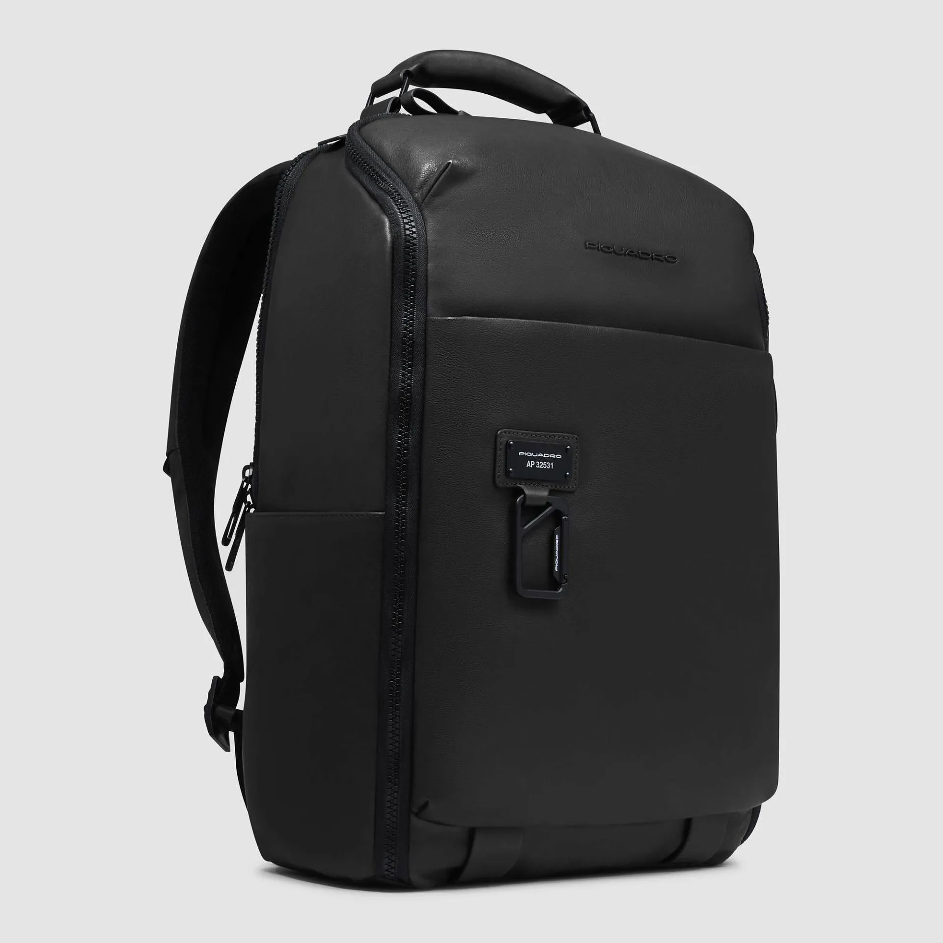 Кожаный рюкзак для ноутбука 15,6" Harper Piquadro CA6645AP/N, чёрныйphoto1