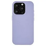 Чехол uBear Capital Leather Case MagSafe для iPhone 15 Pro Лавандовый